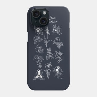 Native Plants of the Pacific Northwest Phone Case