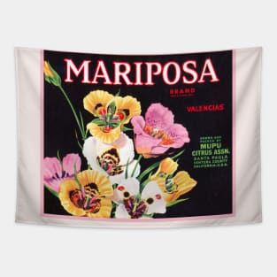 Mariposa Brand label Tapestry