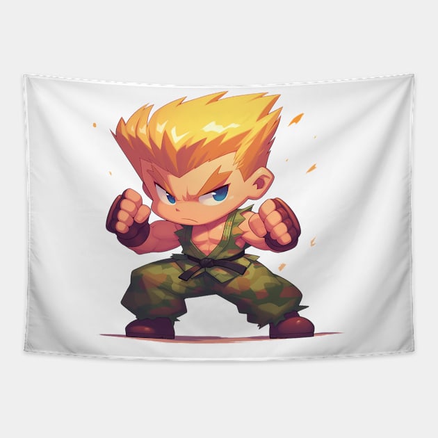 guile Tapestry by StevenBag