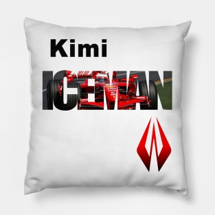 Kimi Raikkonen Iceman Cool Pillow