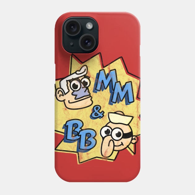 Mermaid Man and Barnacle Boy - old and washed Phone Case by tamir2503