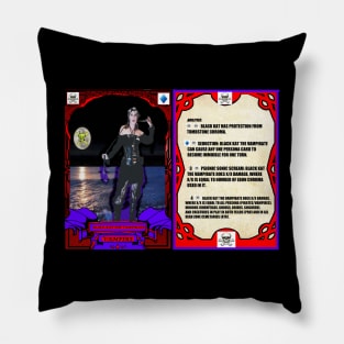 Black Kat the Vampirate Death/Watch Trading Card Pillow