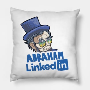 Abraham LinkedIn Pillow