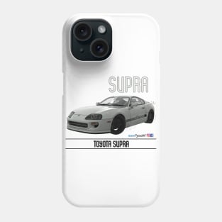 Supra Drift Silver Phone Case