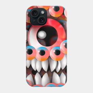 Eyeball Monster Phone Case