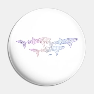 Whale Sharks Pin