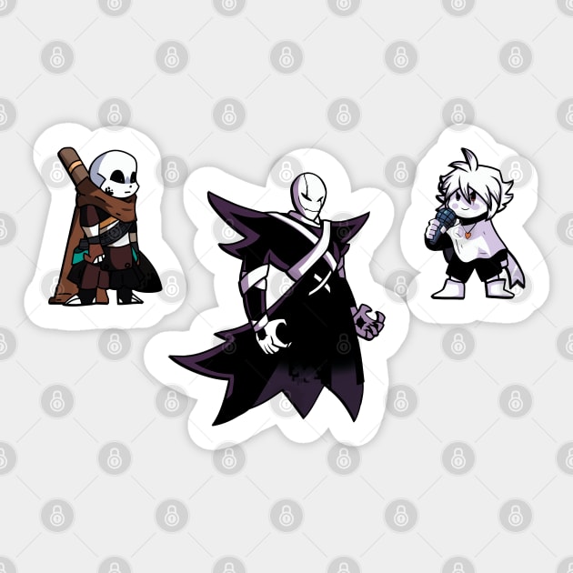 Ink Sans Stickers for Sale