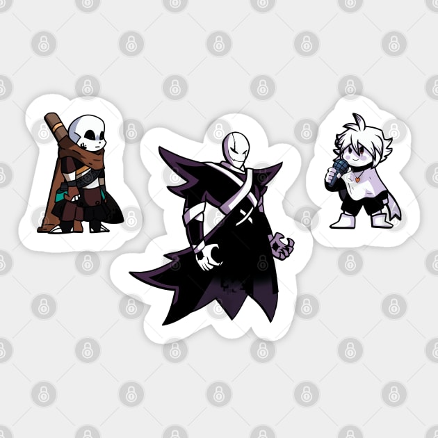 Ink Sans FnF X-event mod - Fnf Game - Sticker