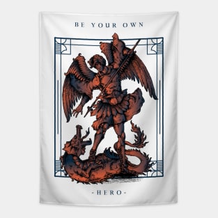 Be Your Own Hero – Medieval Style Stoic Tapestry