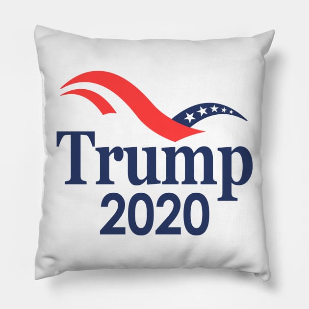 Trump 2020 Pillow by Etopix