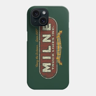 Milne Truck Lines 1916 Phone Case