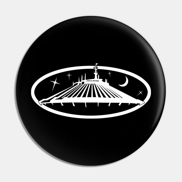 Space Mountain Pin by kruk