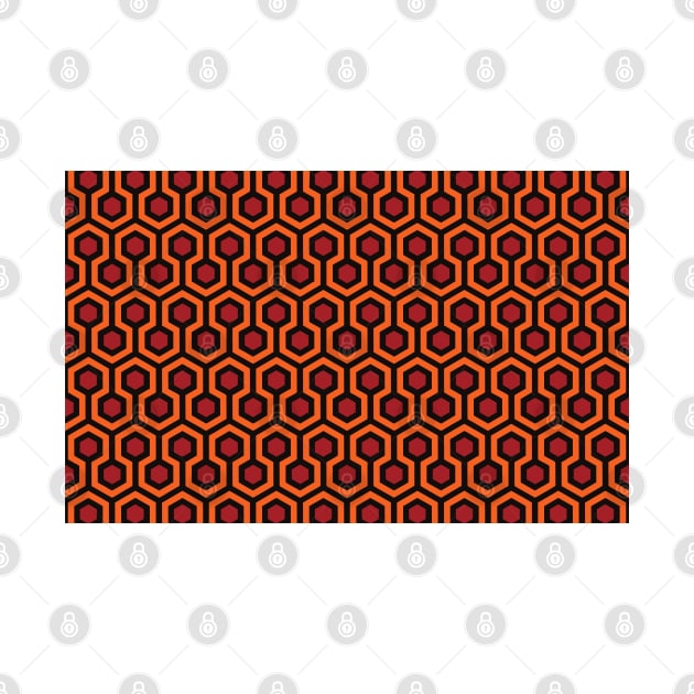 The Shining - Overlook Hotel Carpet pattern by goatboyjr