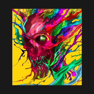 Colorful Skull T-Shirt