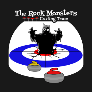 The Rock Monsters Curling Team - 2016 Logo (Alternate) T-Shirt