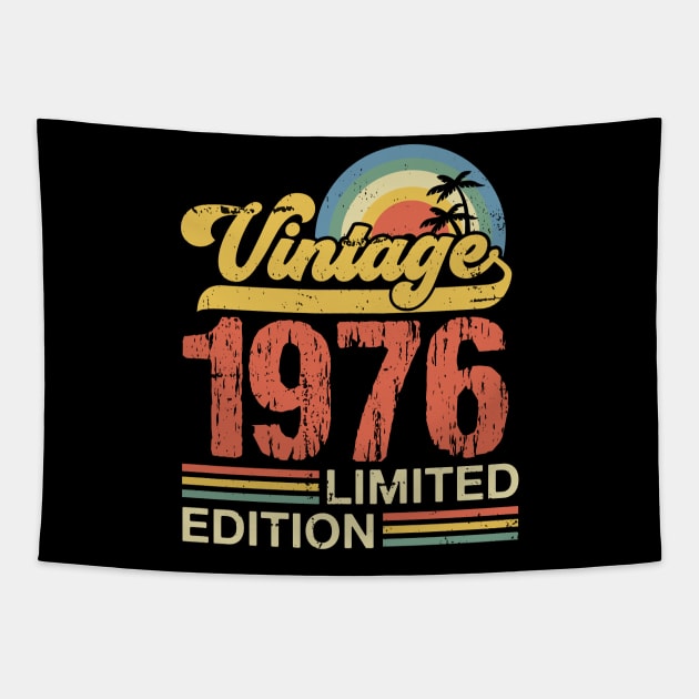 Retro vintage 1976 limited edition Tapestry by Crafty Pirate 