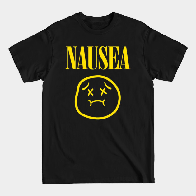 Disover nausea parody - Nirvana - T-Shirt