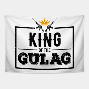 Funny King of the Gulag Gift Tapestry