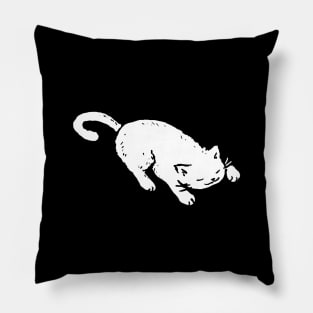 White Cat Sleeping Pillow