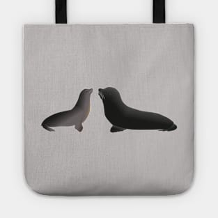 Sea lions in pair Tote