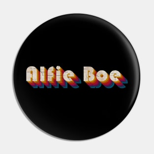 retro vintage Alfie Boe Pin