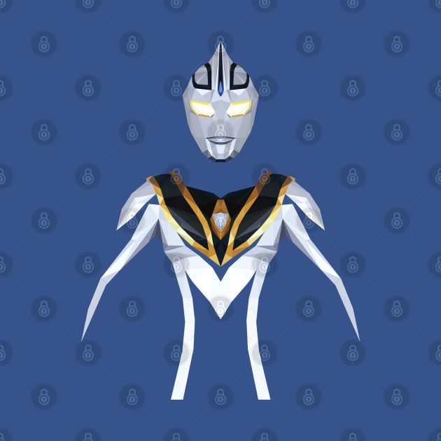 Ultraman Agul (Low Poly Style) by The Toku Verse