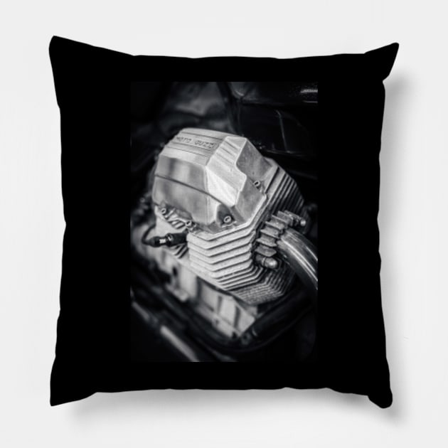 V twin heart Pillow by Silver Linings