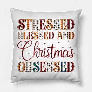 Retro Christmas Pillow