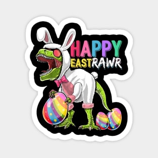 T Rex Dinosaur Easter Bunny Egg Costume Kids Magnet