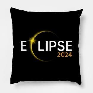 Totality April 8, 2024 Total Solar Eclipse Pillow