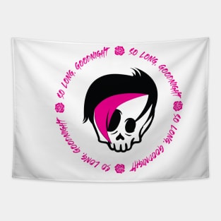 Emo Skull Tapestry