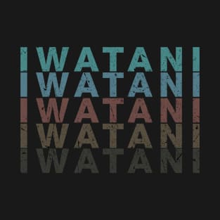 Vintage Proud Name Iwatani Personalized Birthday Retro T-Shirt