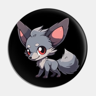 Cute jackal Pin