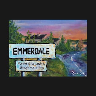 Emmerdale Village Sunset T-Shirt