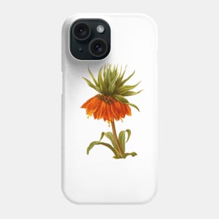 Botanical Print, Imperial Crown by Redoute Phone Case