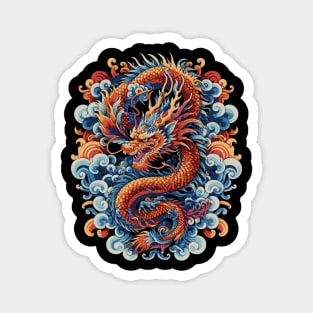 Vintage Dragon Magnet