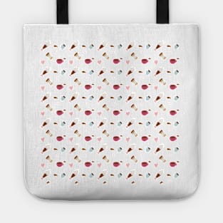 Coffee Cup Pattern Tote