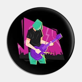 Young Guitarist Pin