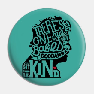 Literary Marvels-Kurt Vonnegut Pin