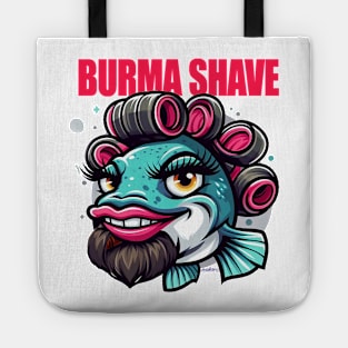 Burma Shave Tote