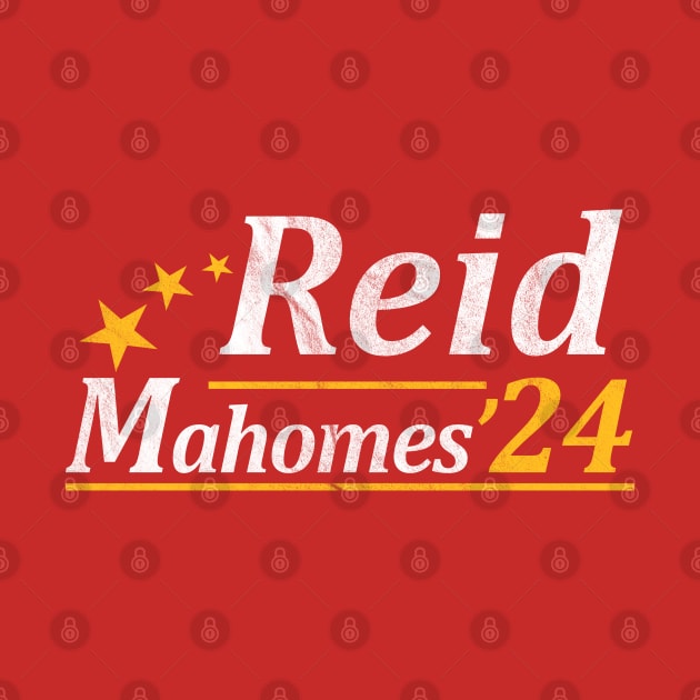 Andy Reid Patrick Mahomes 2024 by RansomBergnaum