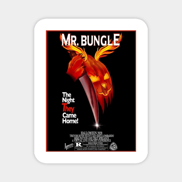 MR BUNGLE - THE NIGHT THEY CAME HOME Magnet by Hoang Bich