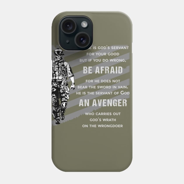 God's Servant Phone Case by Wykd_Life