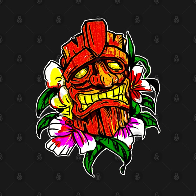 Red Tiki of Summer by silentrob668