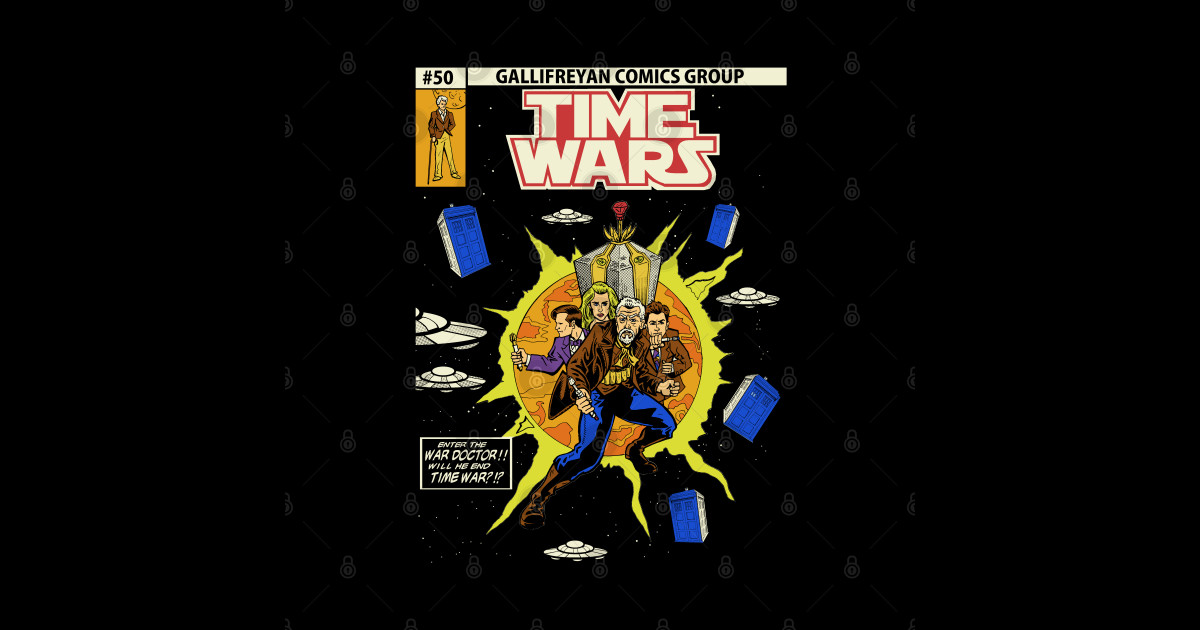 Time Wars Doctor Who TShirt TeePublic