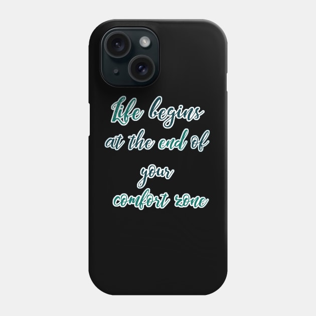 Life Begins Phone Case by SazaMasu