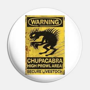 Chupacabra Pin