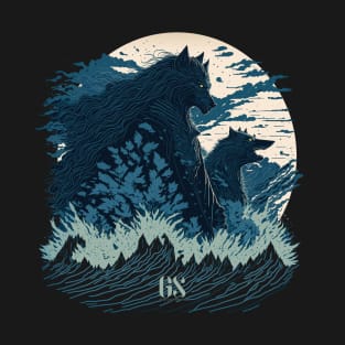 Wolves in the night T-Shirt