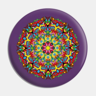 Tranquility Mandala Pin