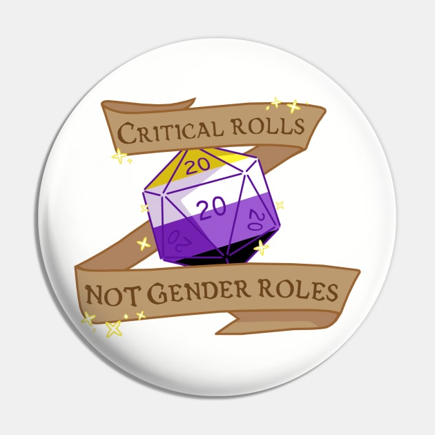 critical rolls not gender roles (nonbinary) Pin by annieloveg